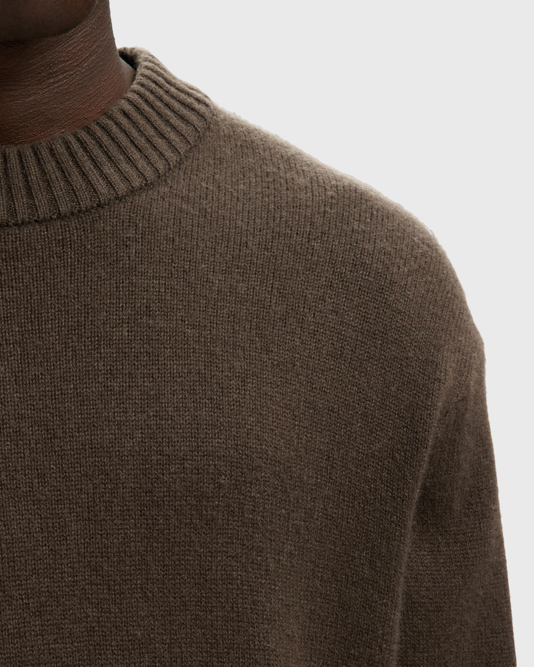 Maglia relaxed in misto cashmere