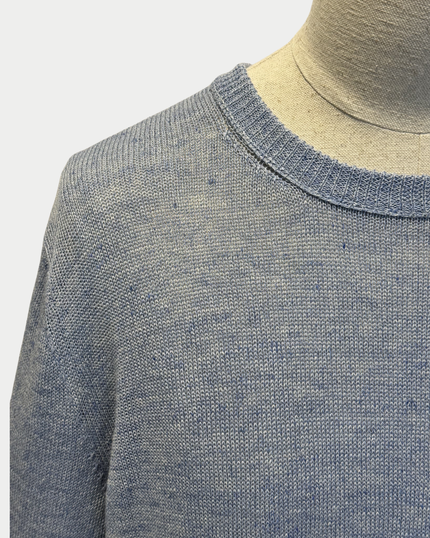 Oversize-Strickware aus Leinen