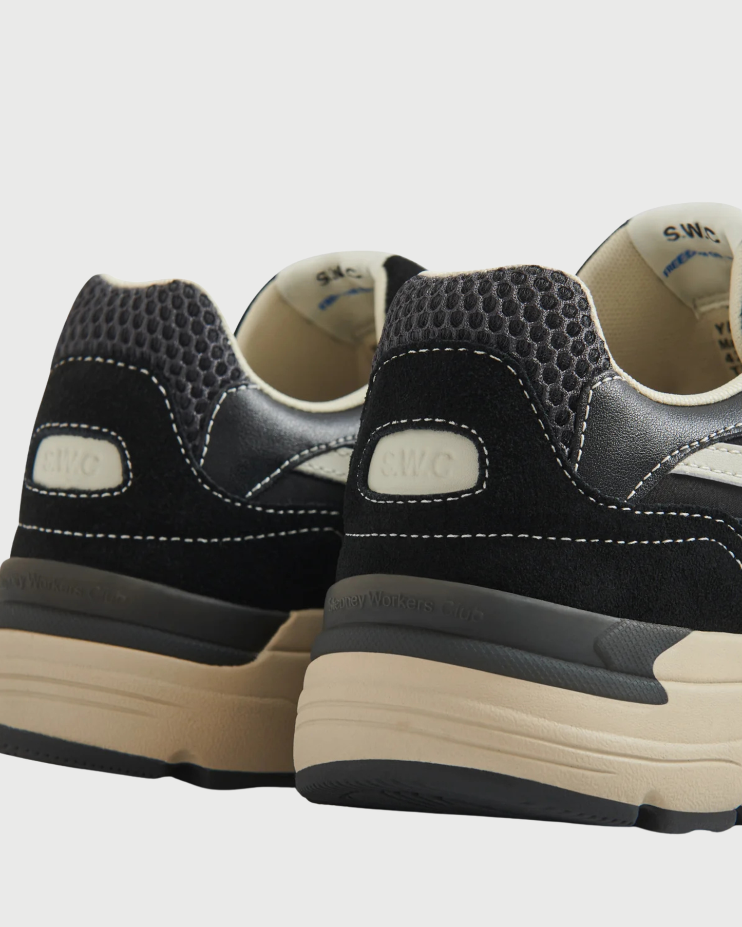 Sneakers Amiel S-strike suede mix black II