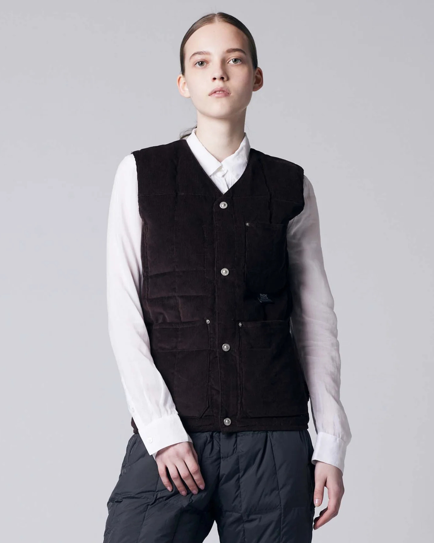 Samt Weste/Jacke