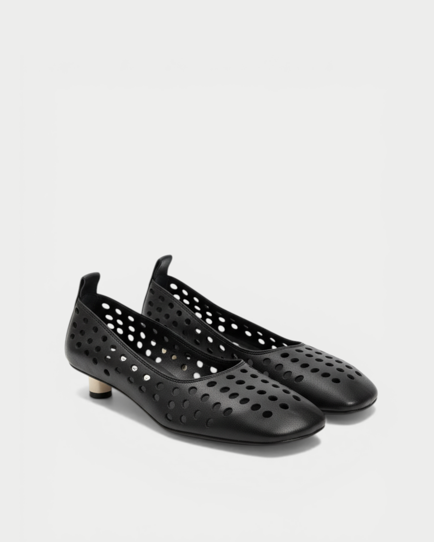 Linda perforierte Lederschuhe