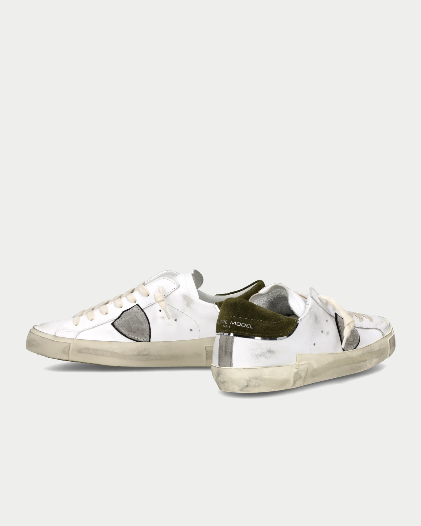 Sneakers Prsx Bianco Verde Militare