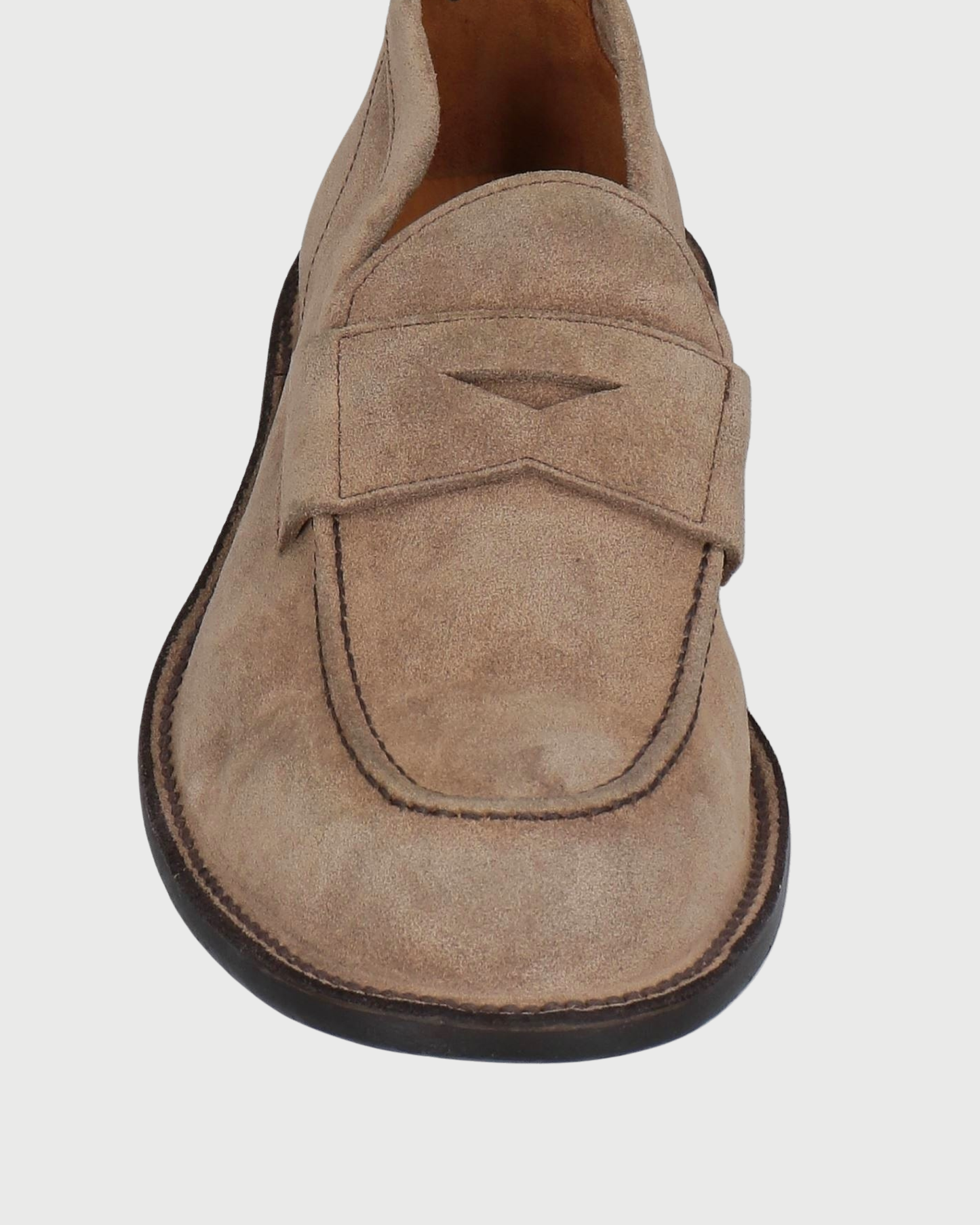 Mocassino in pelle scamosciata