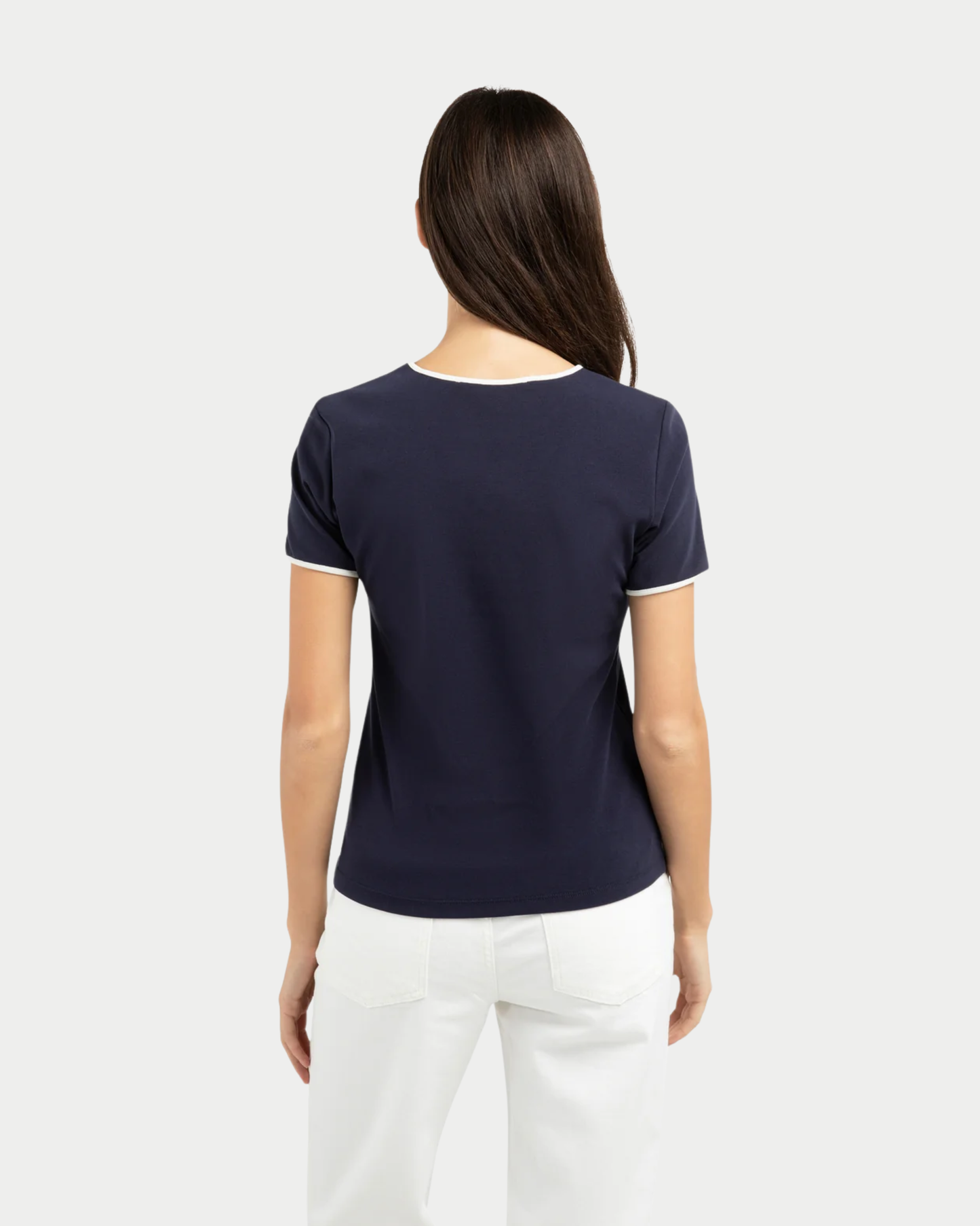 T-shirt con collo rotondo