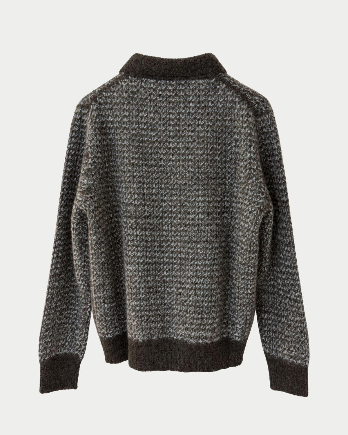 Maglia cardigan in alpaca