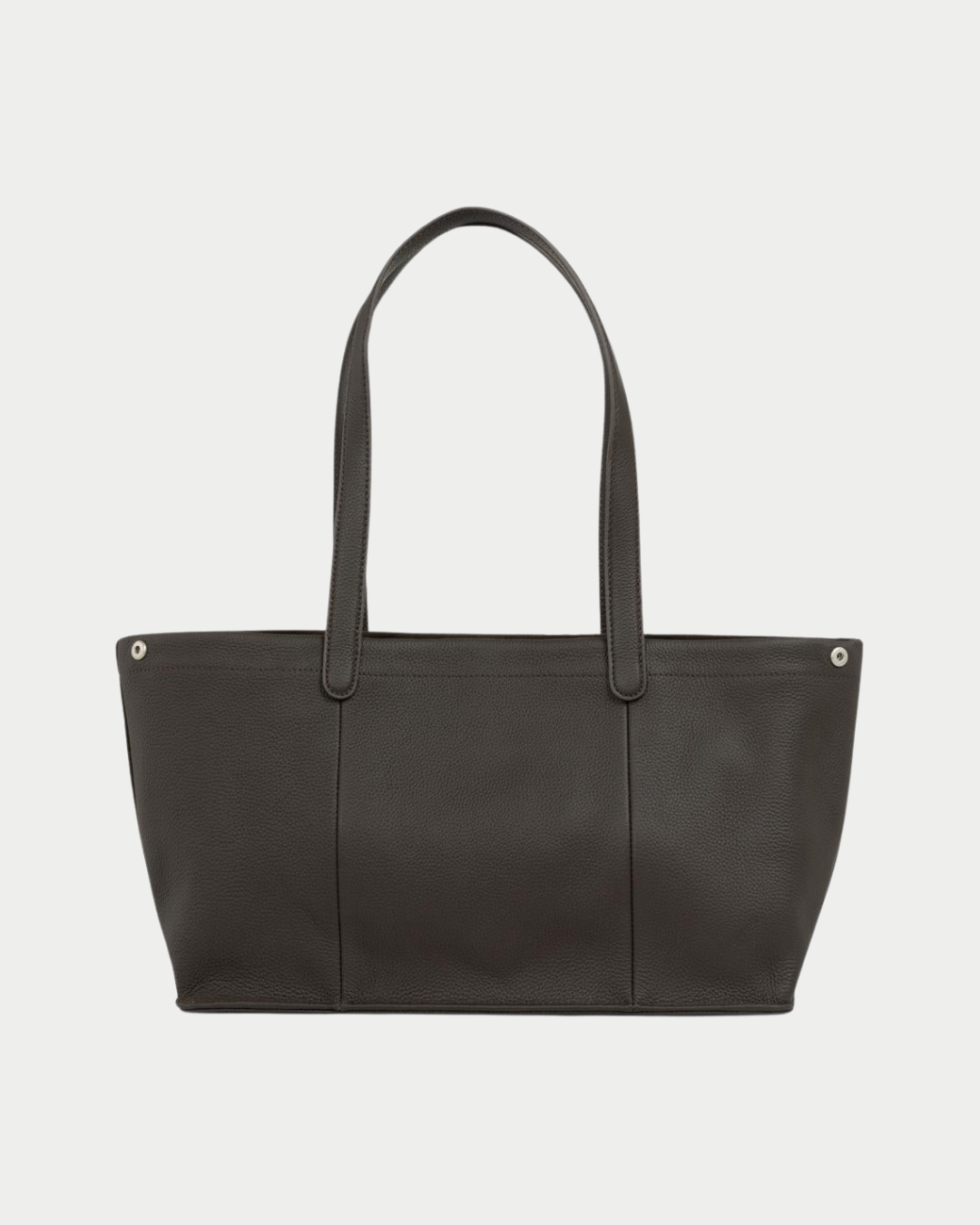 Borsa shopper in pelle scamosciata