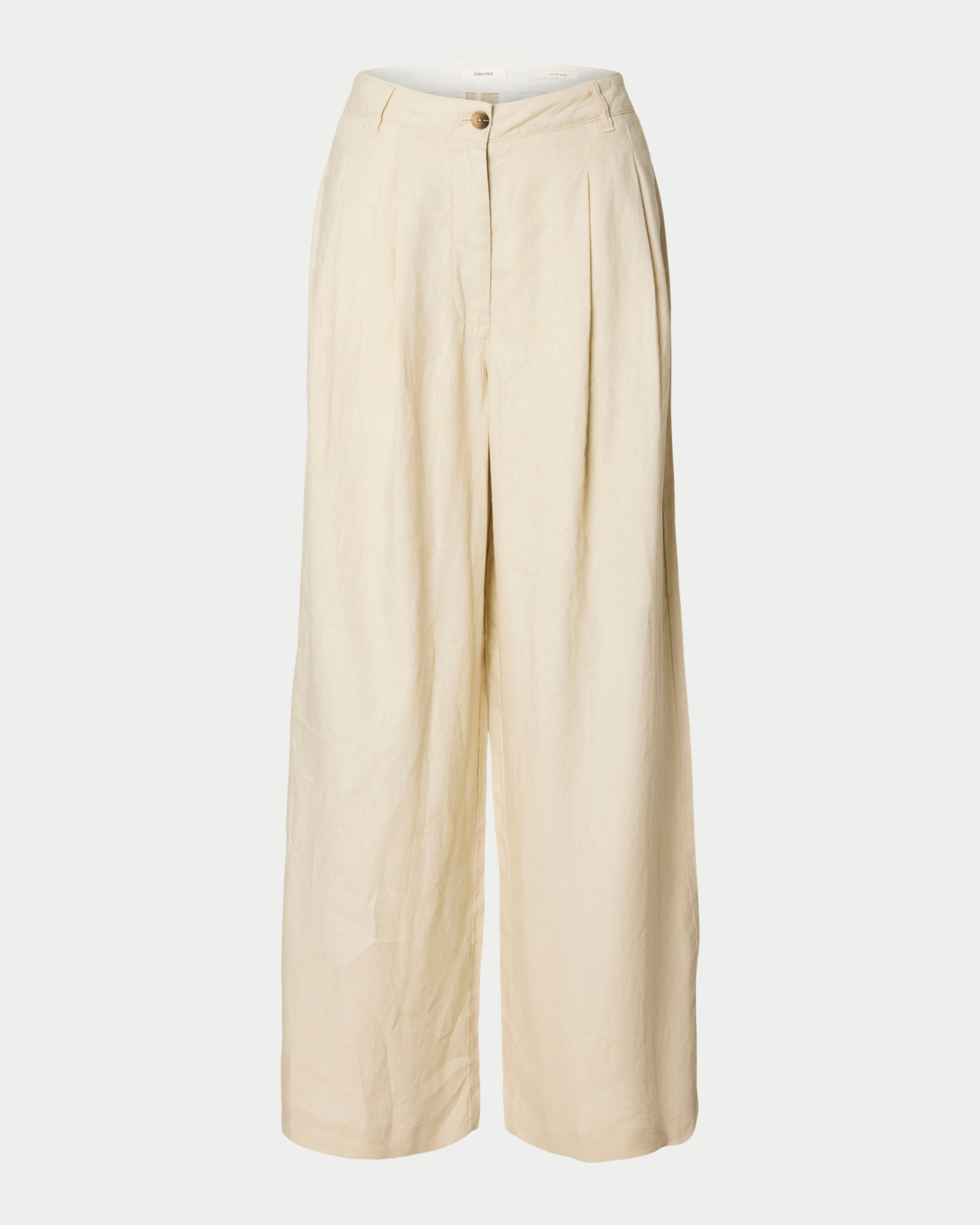 Pantaloni extra wide magna linen