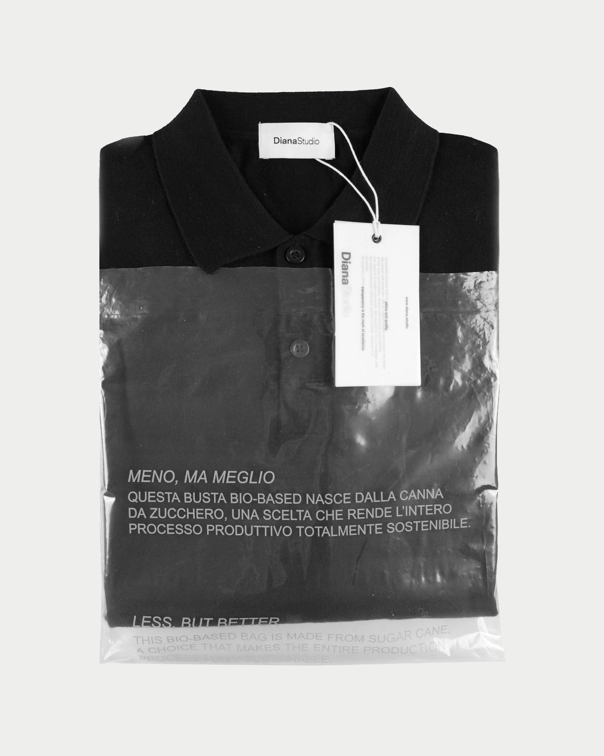 Maglia polo merino