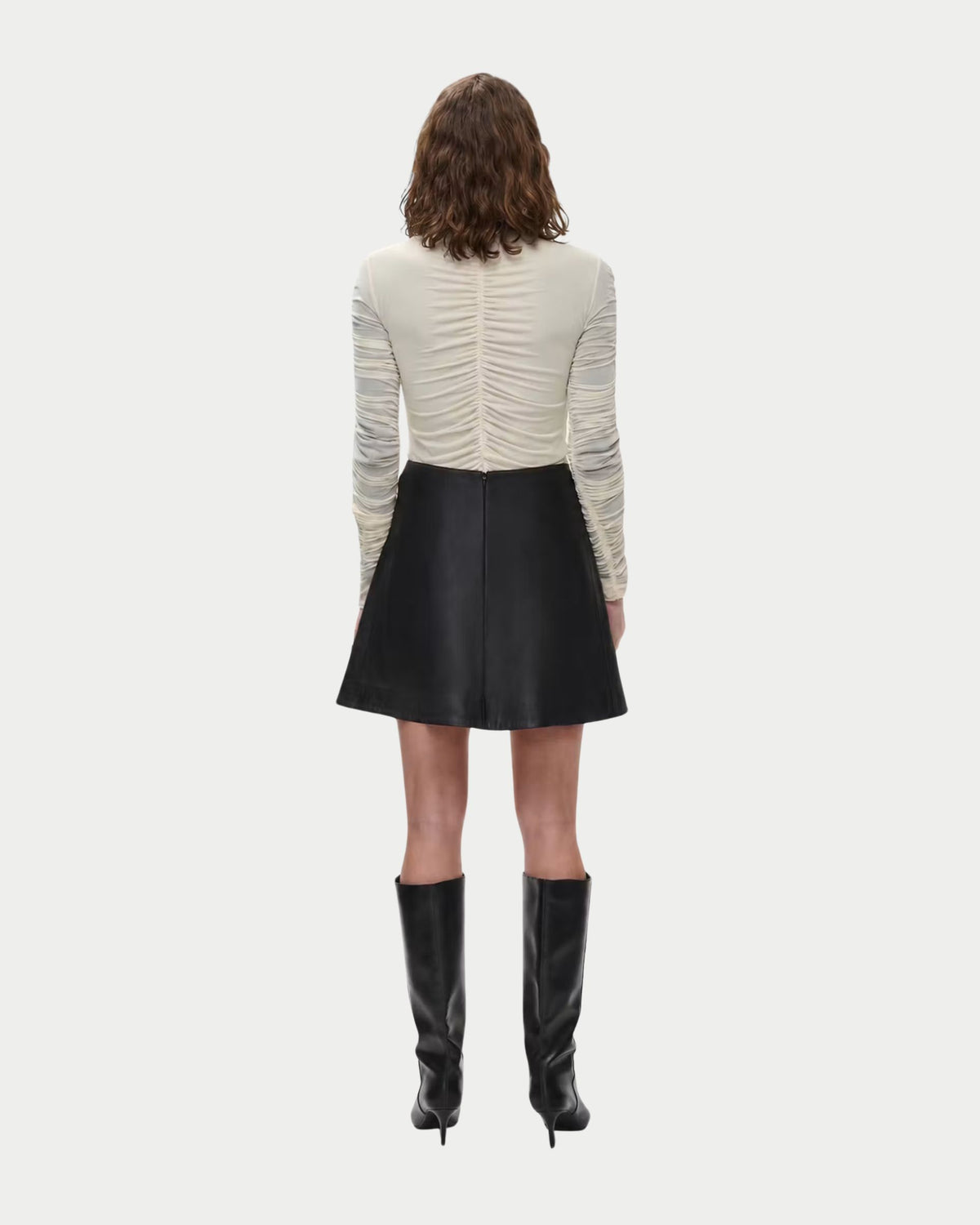 Langarmshirt mit Raffungen IOFatou