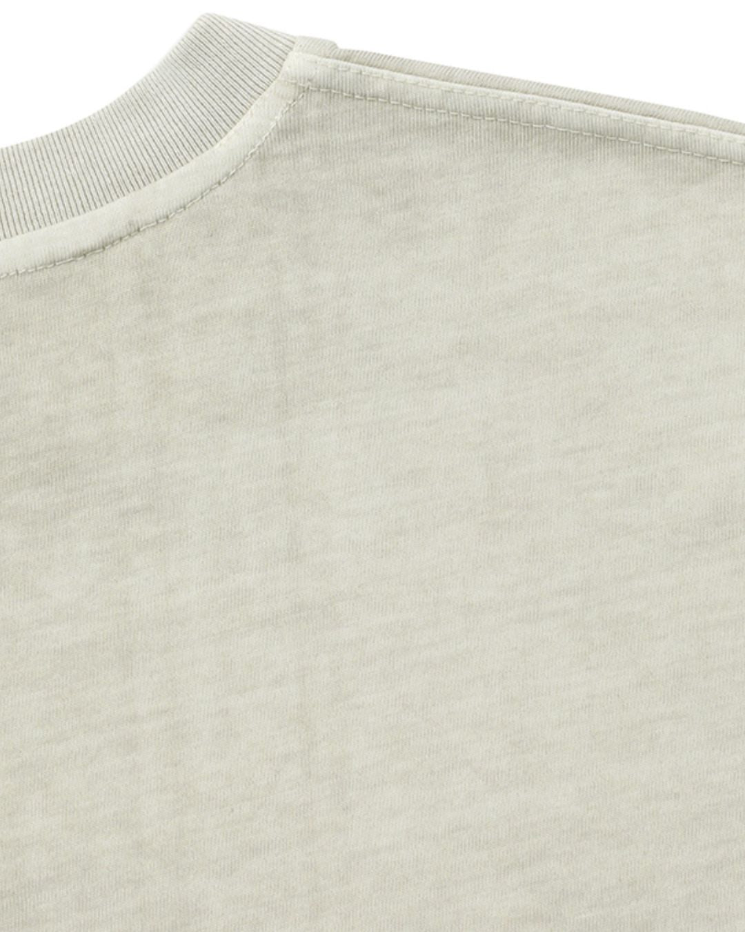 T-Shirt pigment unisex oatmeal
