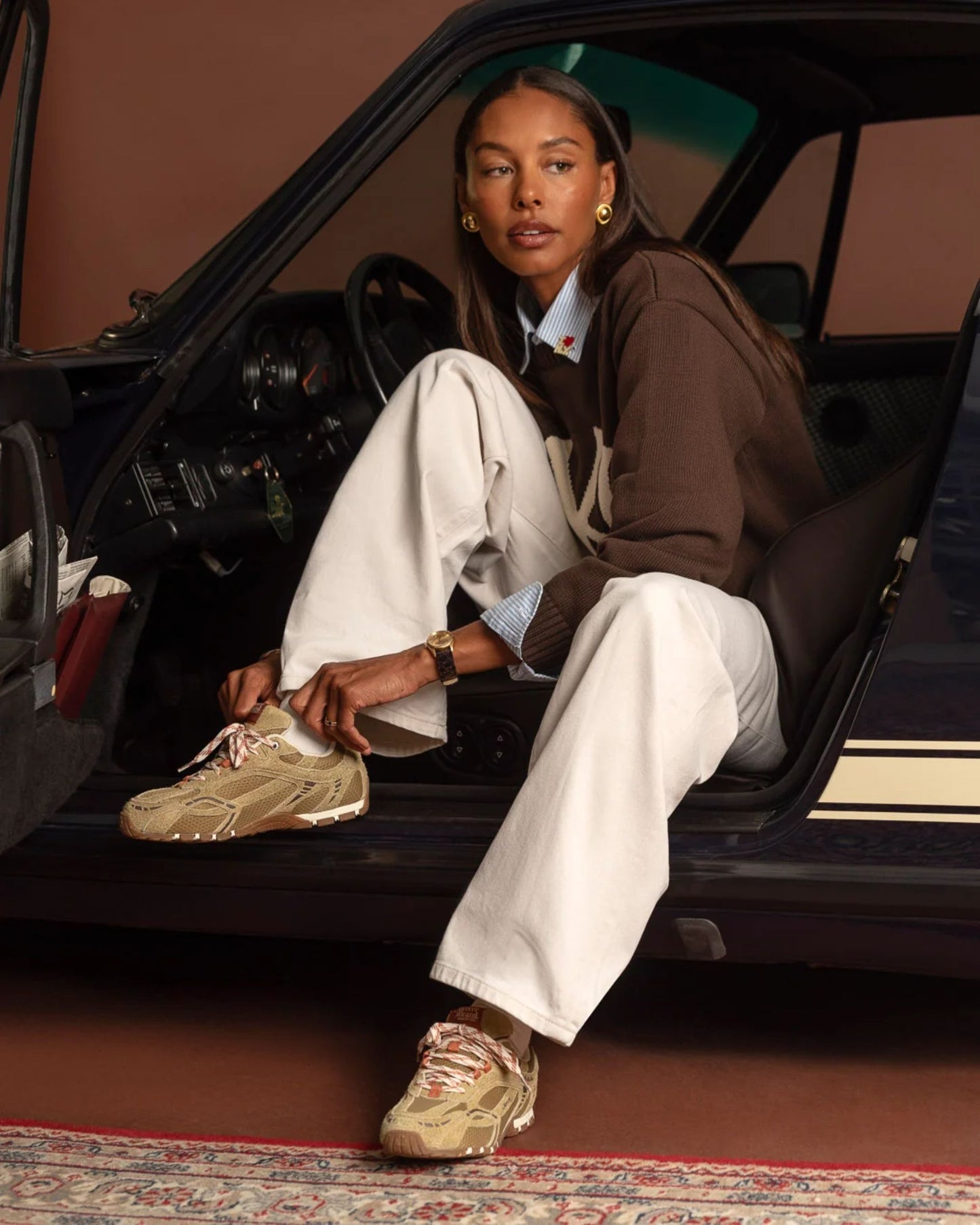 Sneakers Re-run drive suede