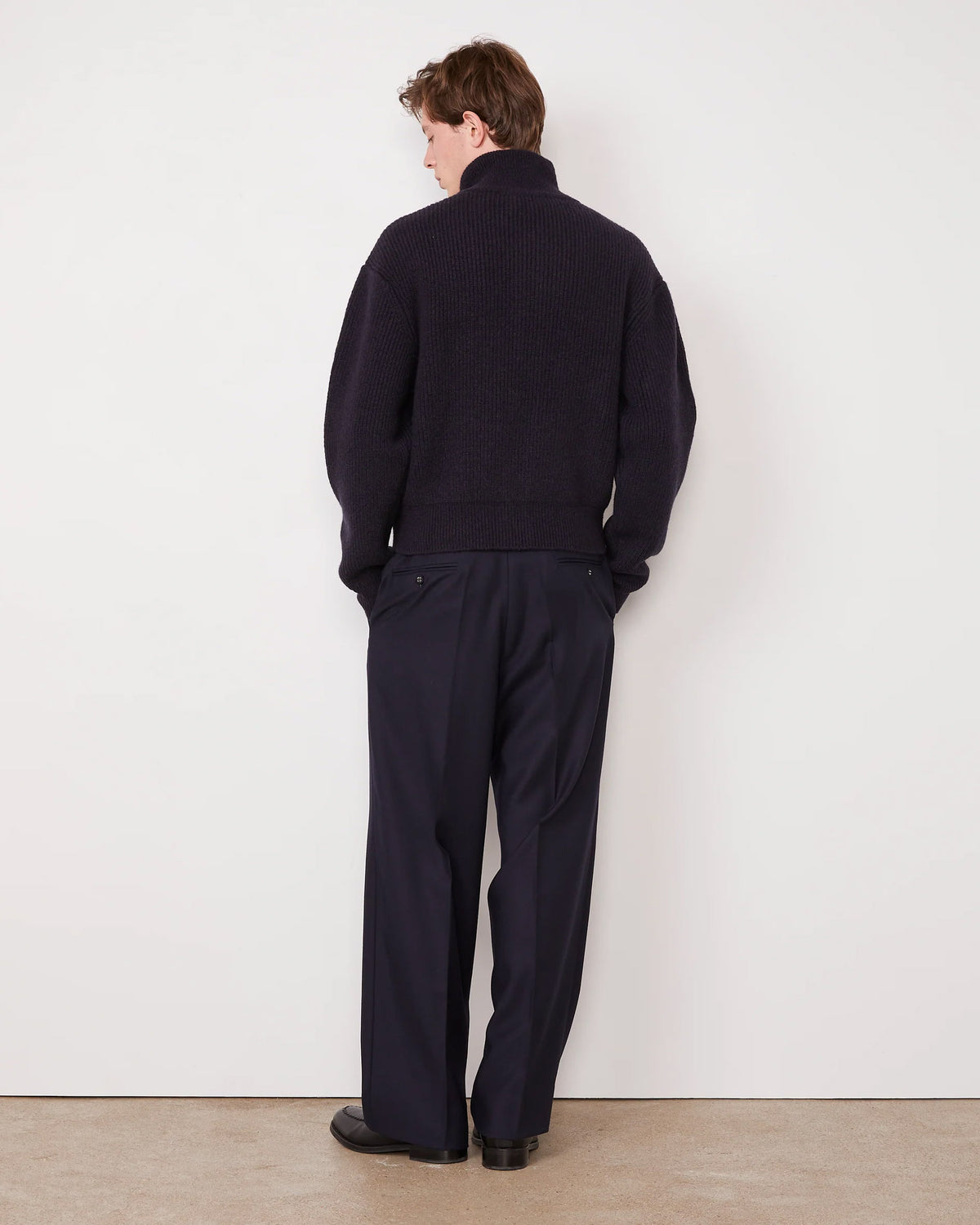 Giacca Florys in lana effetto teddy con zip integrale