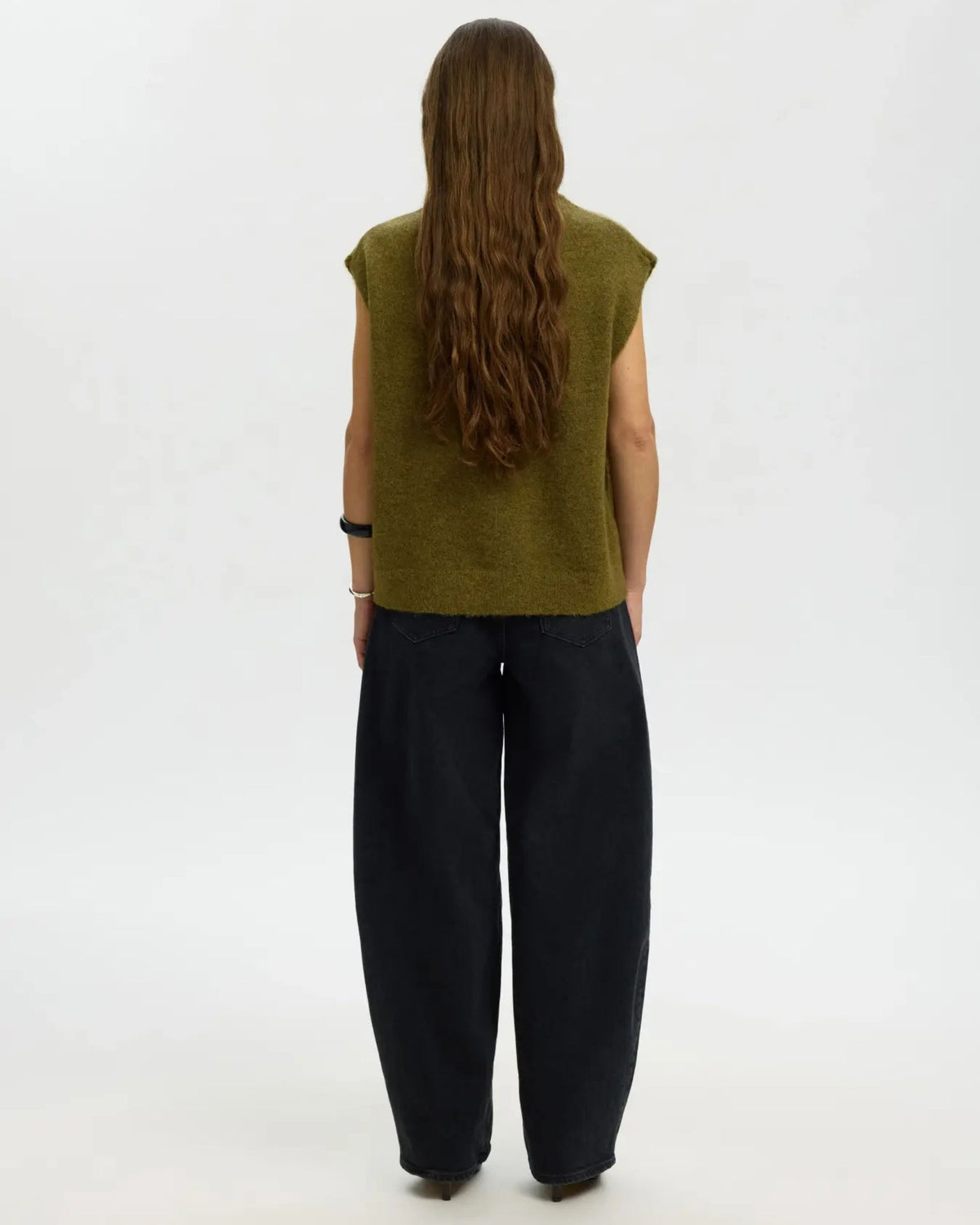 Gilet in maglia relaxed fit