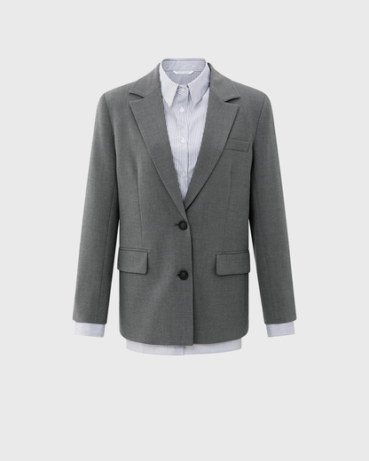 Blazer in tessuto