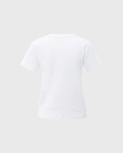 T-shirt con dettagli a cucitura