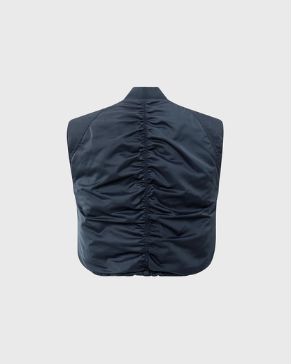 Nylon vest jacket