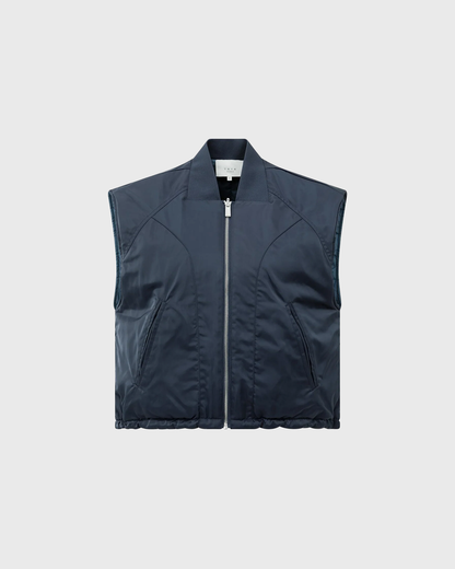 Nylon vest jacket