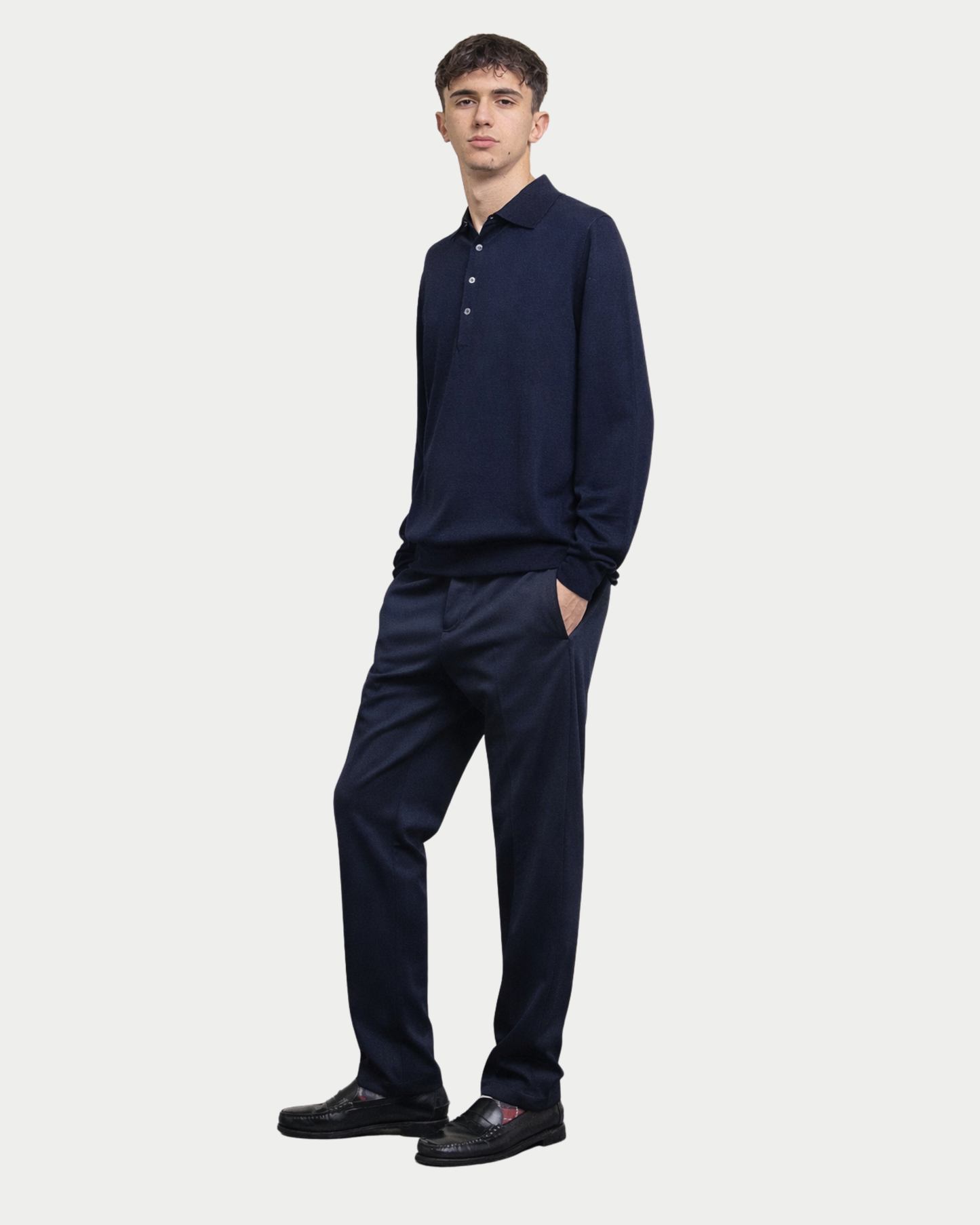 Maglia polo hampton collo finezza 16