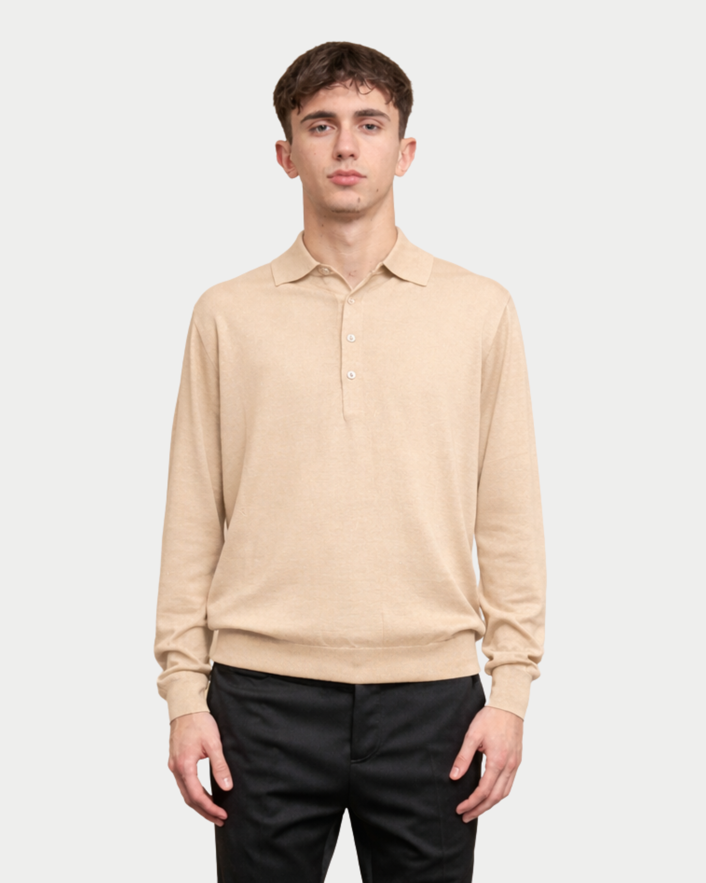 Maglia polo hampton collo finezza 16