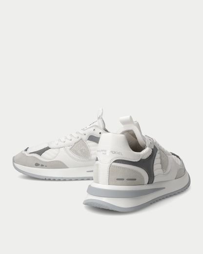 Sneakers Olympique Running, Bianco Grigio
