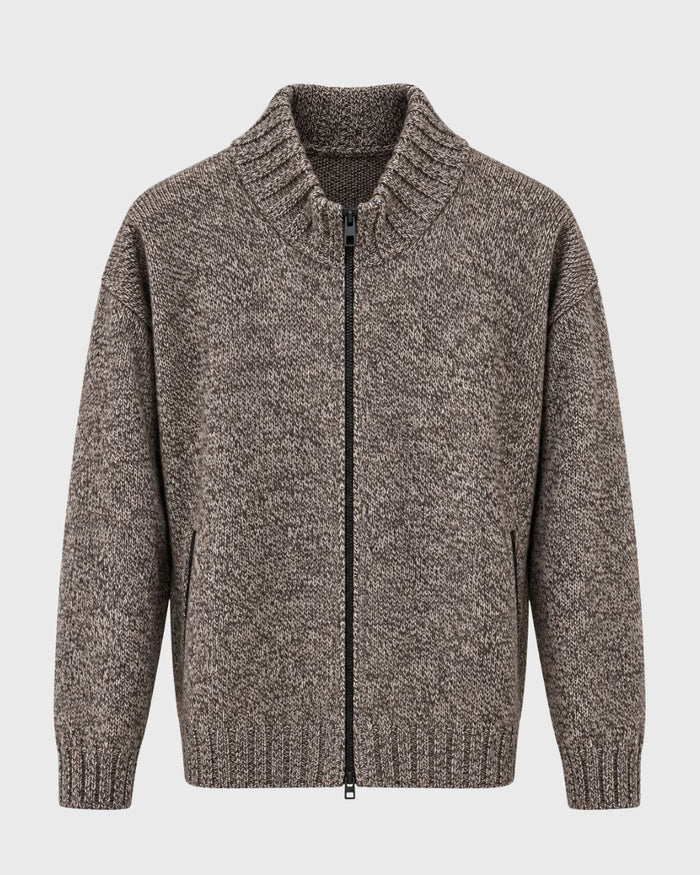 Cardigan mit Reißverschluss