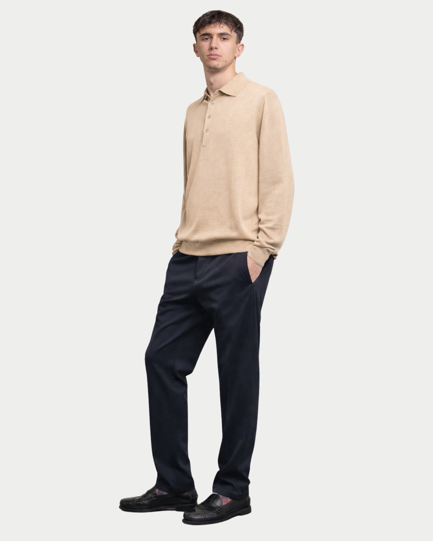 Maglia polo hampton collo finezza 16