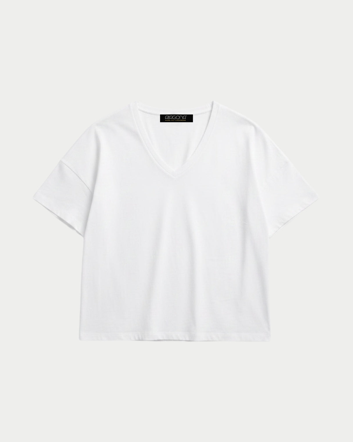 Oversized V-neck T-shirt