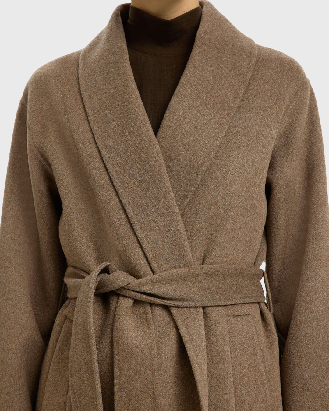 Cappotto in miscela di lana