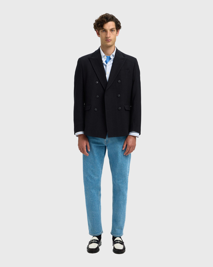 Blazer doppiopetto in lana