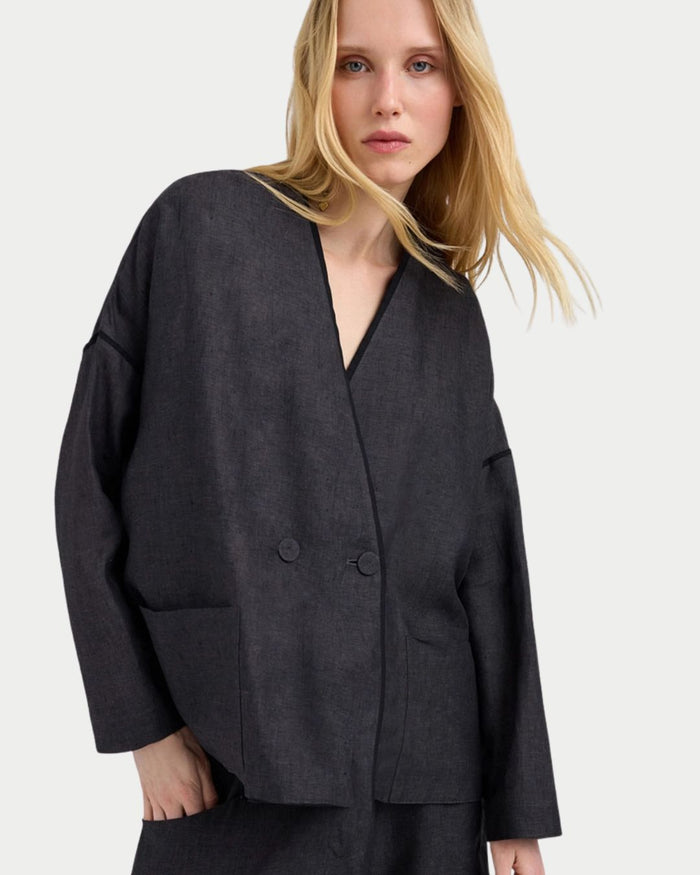 Giacca blazer Astre in lino
