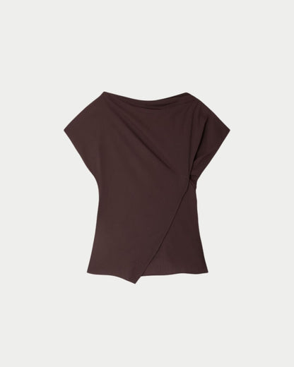 Fedora blouse in organic cotton poplin