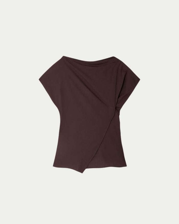 Fedora blouse in organic cotton poplin