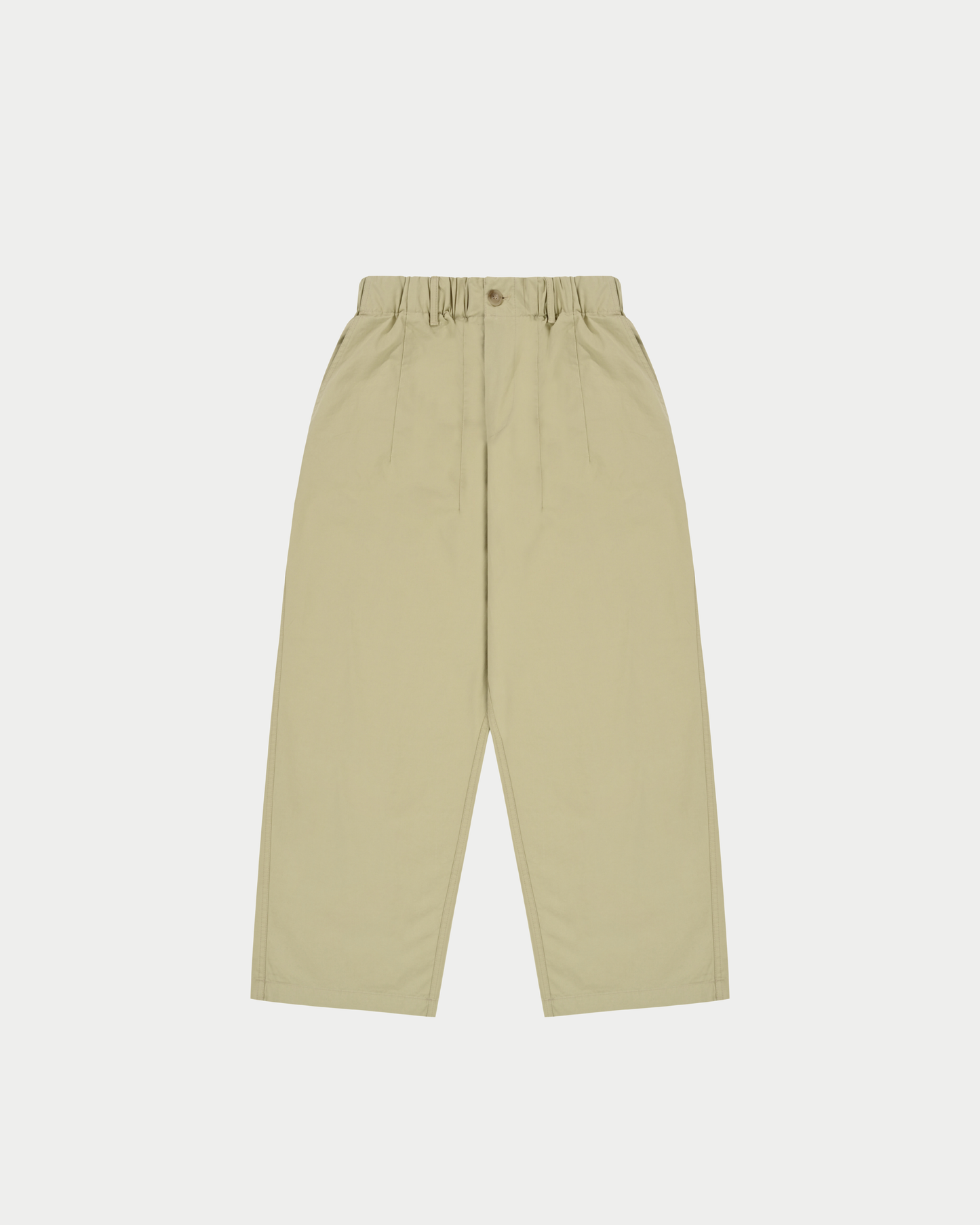 Pantaloni pintuck wide chino