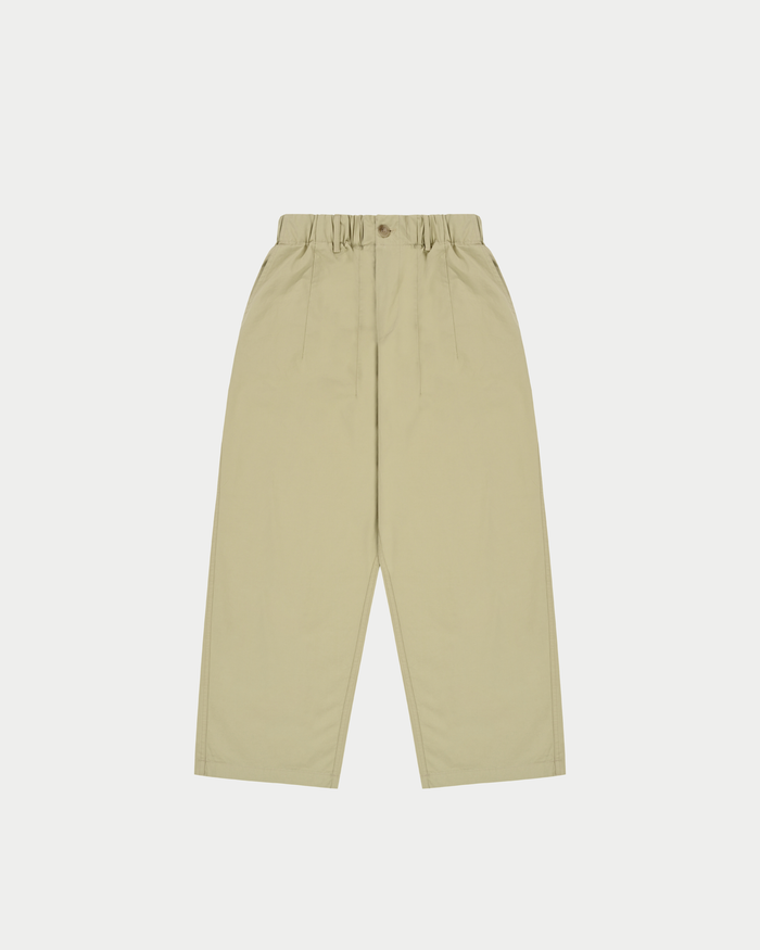 Pantaloni pintuck wide chino