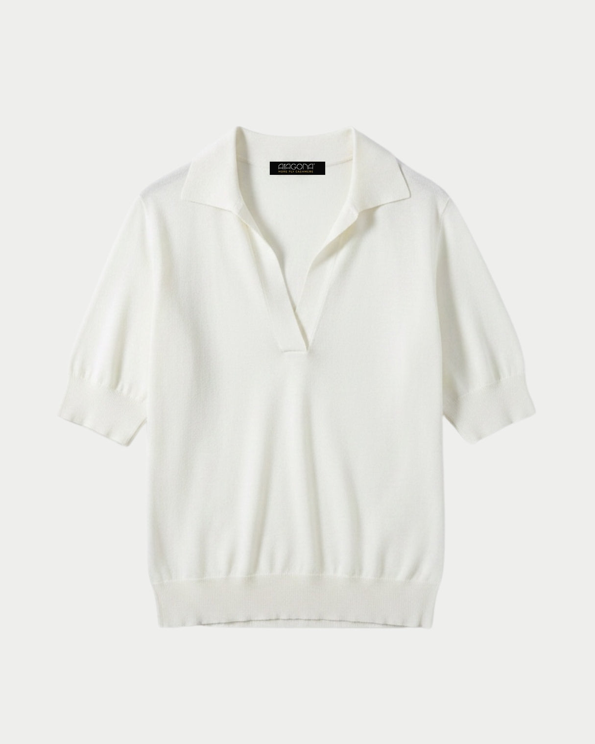 Buttonless Polo Shirt