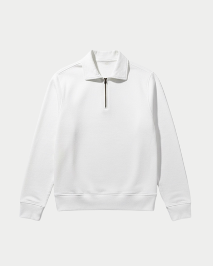 Maglia felpa half zip rutgers