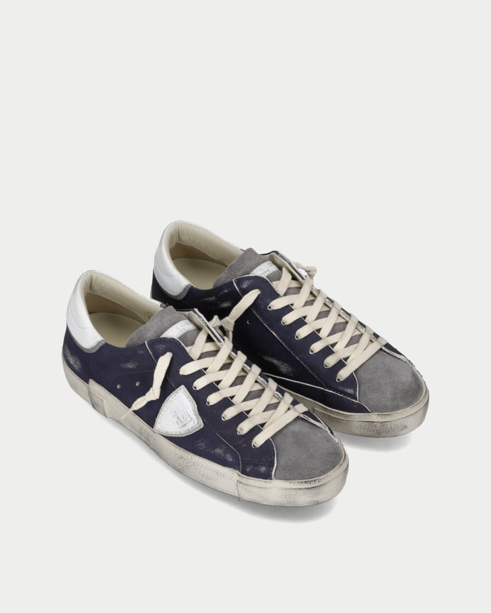 Sneakers Prsx Blu Grigio