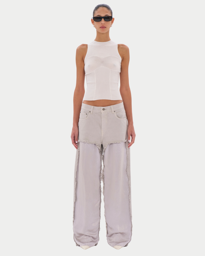 Jeans bonnie satin bull