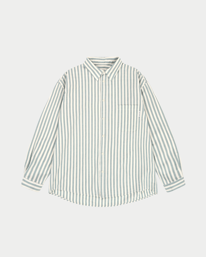 Camicia melange stripe