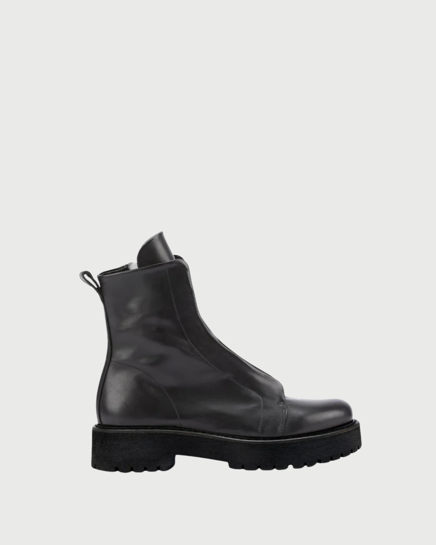 Boots in pelle nera