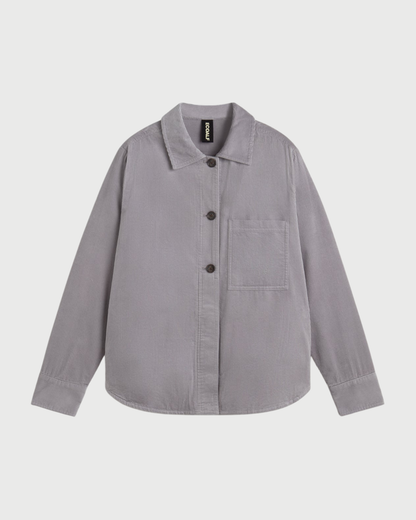 Camicia blazer in cotone biologico