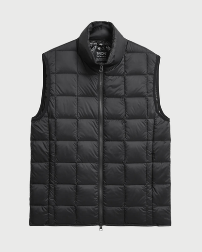 Giacca Gilet in piumino basic high neck