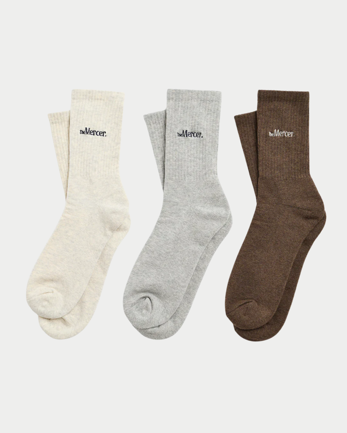 Calzini Mercer Melange 3-pack