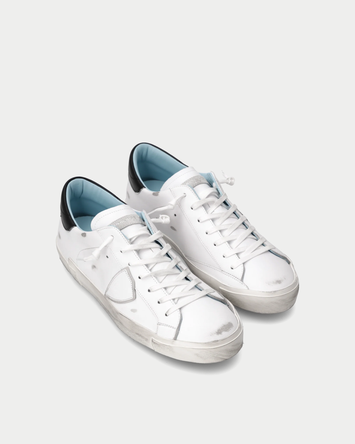 Sneaker bassa Prsx bianco e nero