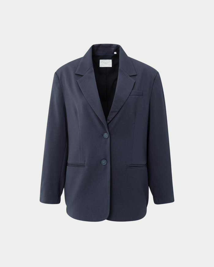 Woven loose fit blazer