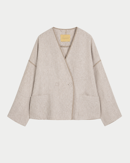 Astre linen blazer jacket