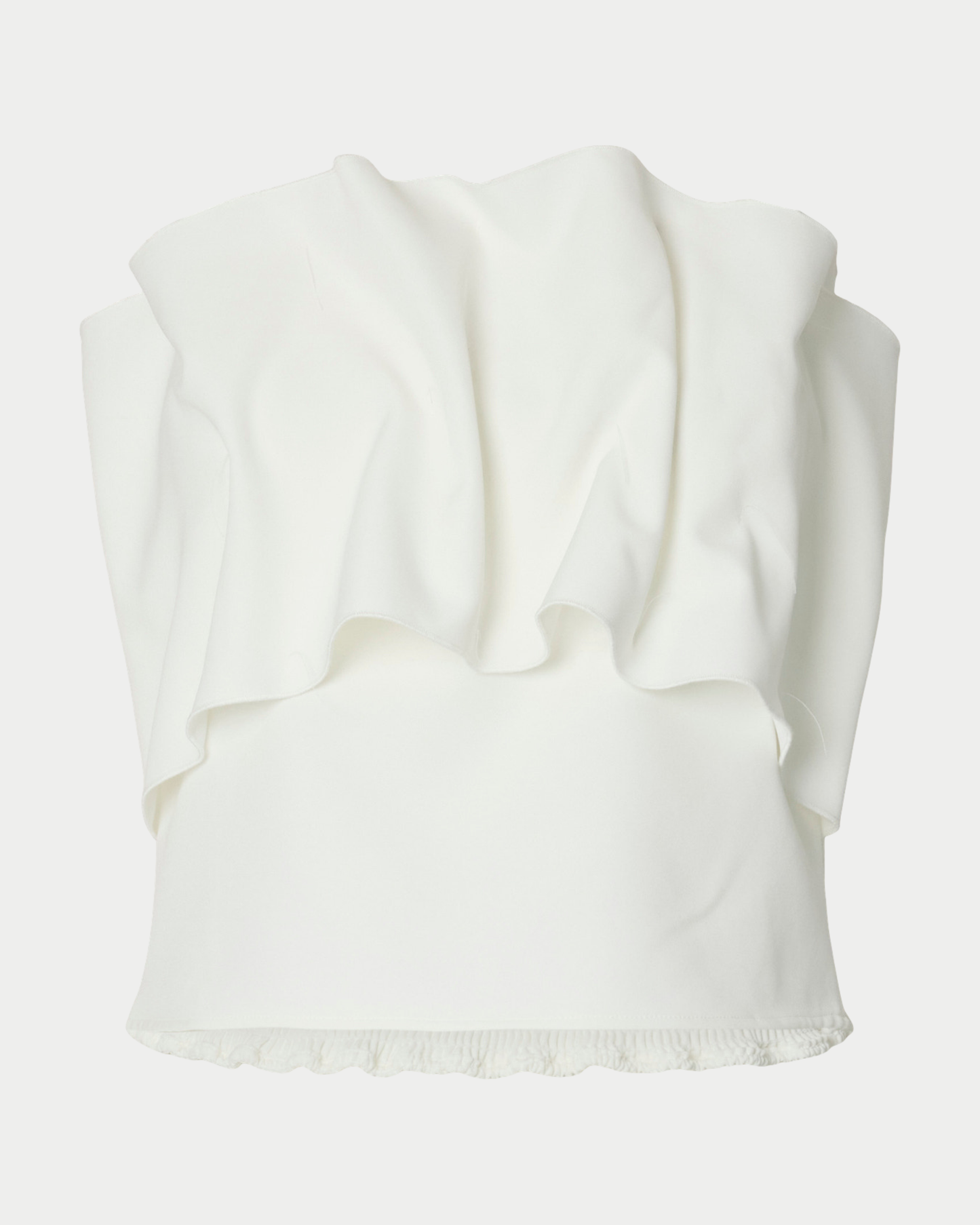 Top Vinelle plissiertes Bandeau
