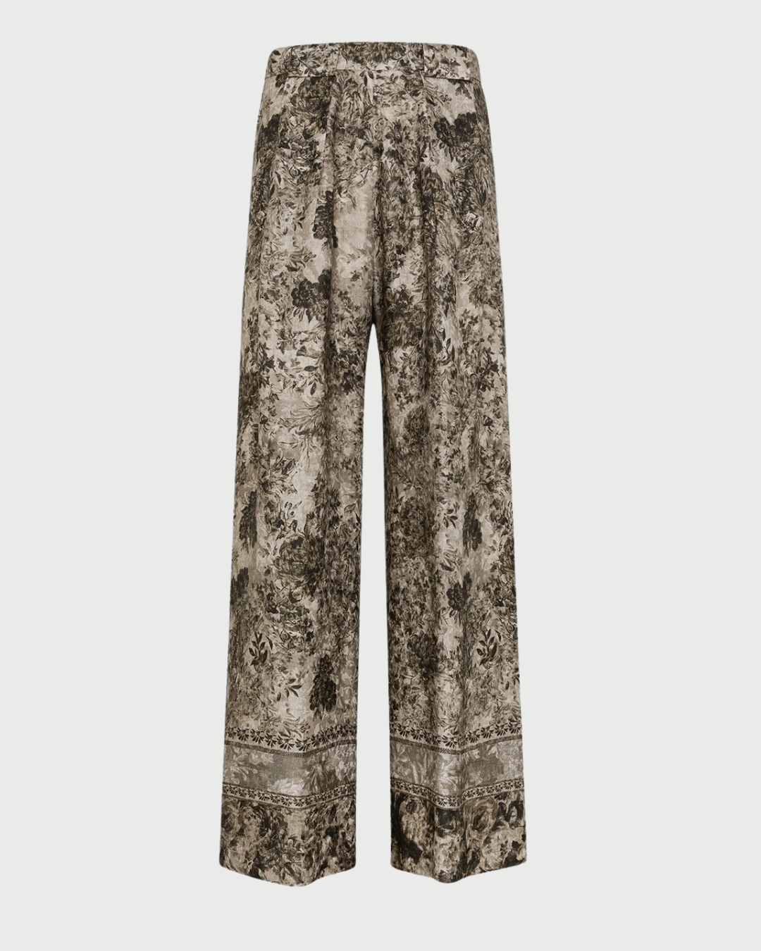 Aspen trousers in jacquard viscose