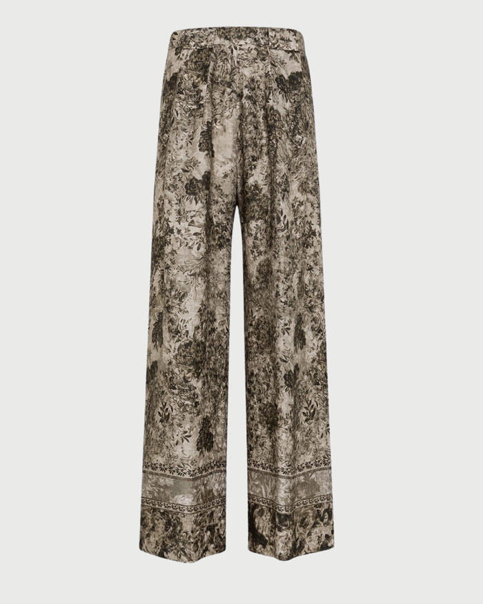 Aspen trousers in jacquard viscose