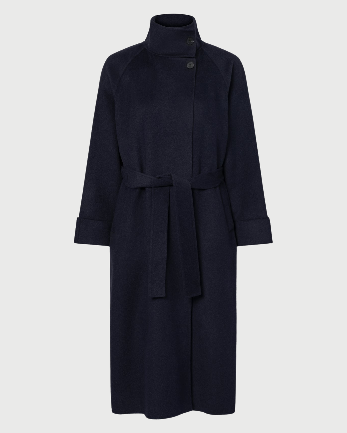 Lora coat in recycled wool